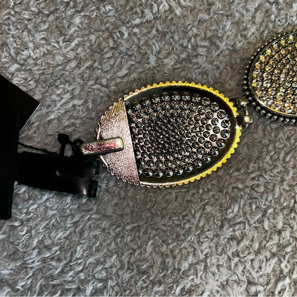 Forever 21 Silver Oval Link Belt